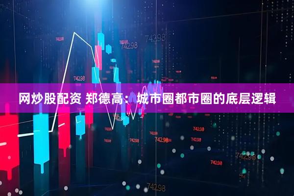 网炒股配资 郑德高：城市圈都市圈的底层逻辑